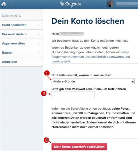 creator konto instagram löschen|Wie du deinen Instagram Business Account deaktivieren kannst